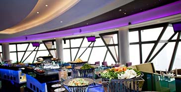 吉隆坡塔旋轉餐廳自助午餐